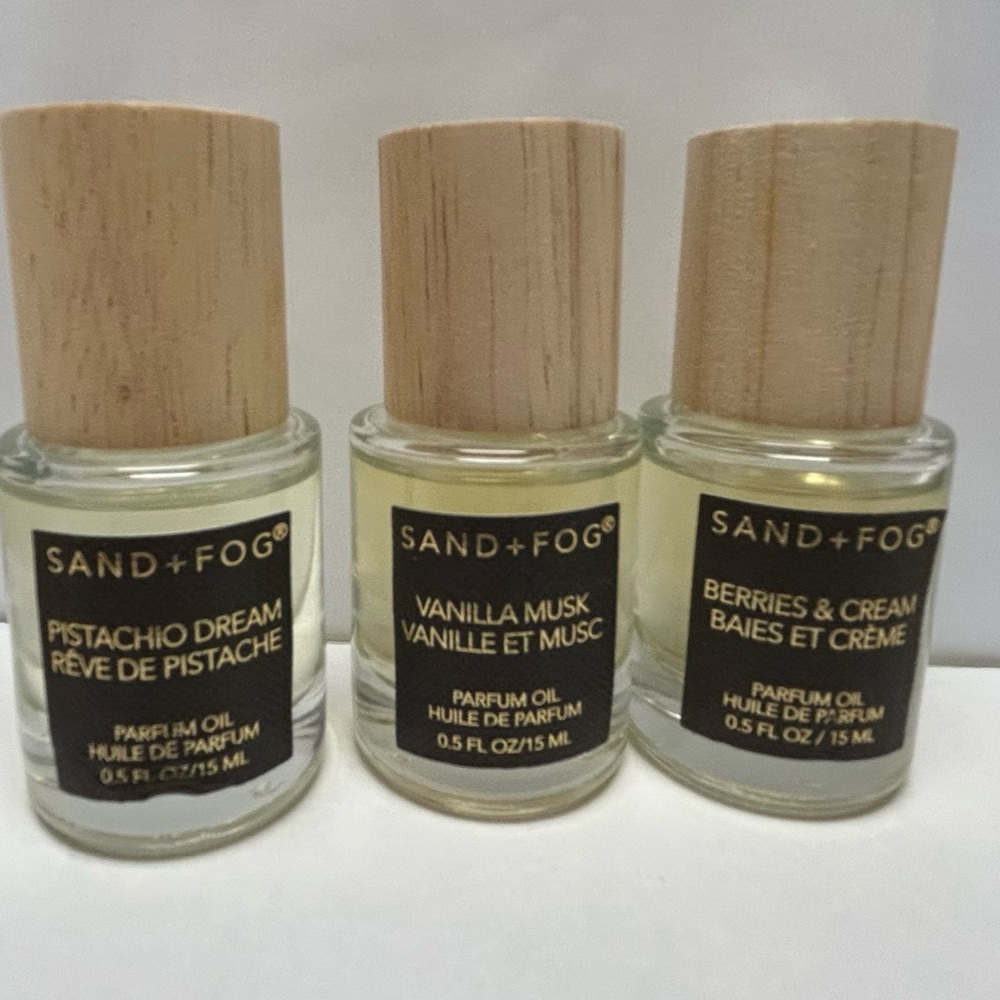 New- Sand + Fog Perfume Oil Set